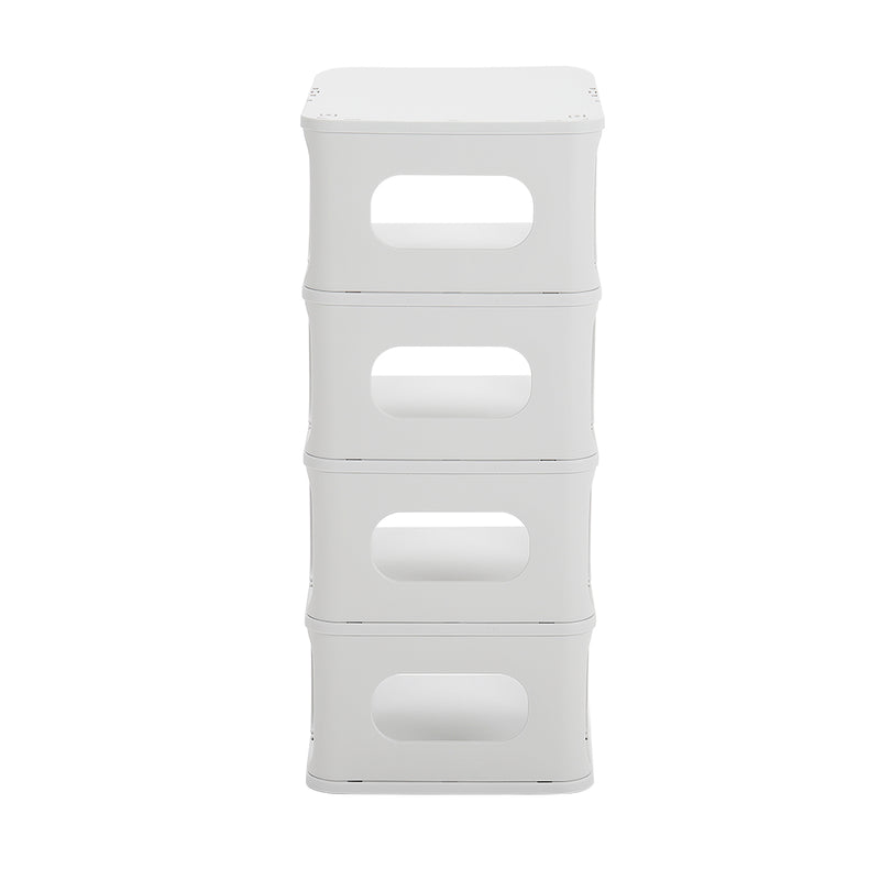 Livingandhome Modern Plastic Shoe Rack