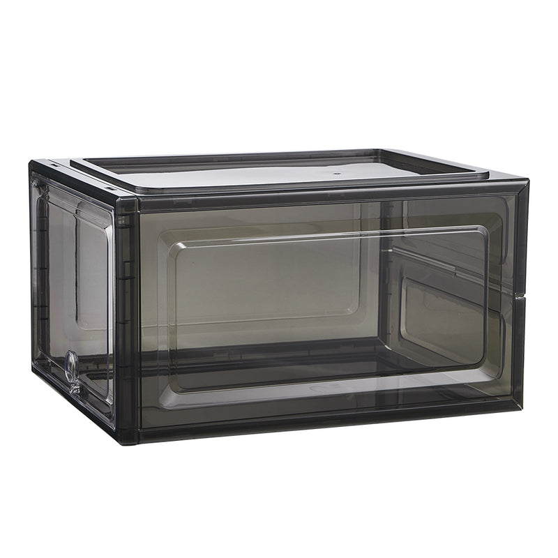 Lifeideas 6Pcs Magnetic Shoe Storage Box Dispaly Case