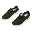 Breathable Lightweight Trainers - Dark Green