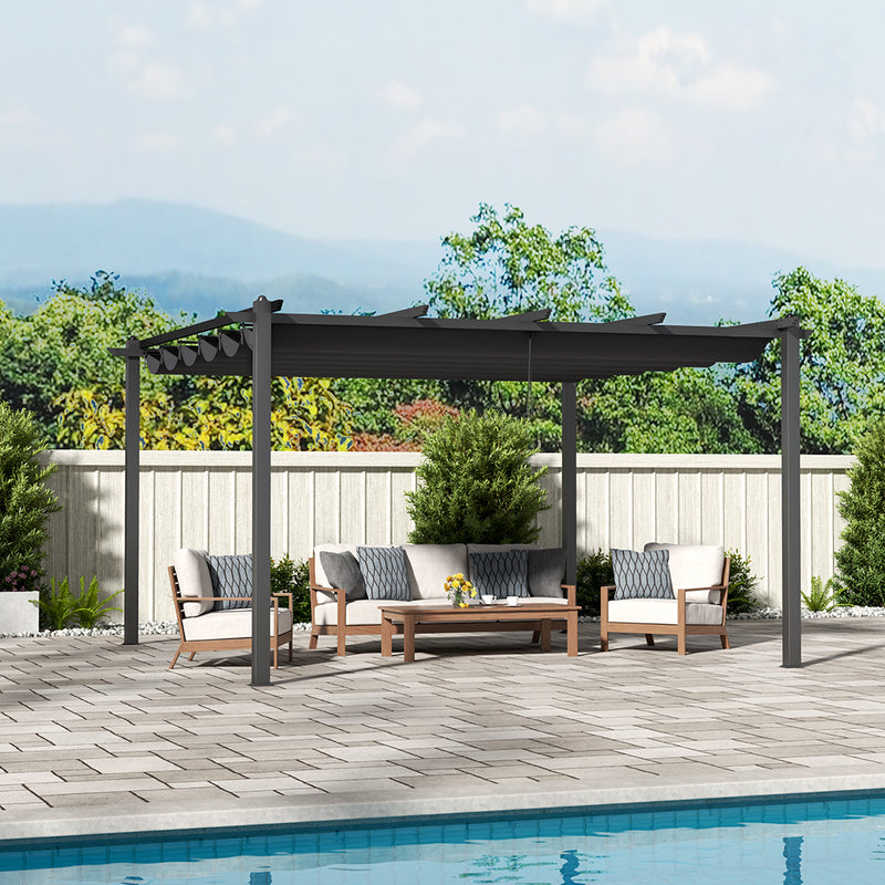 Breeins Heavy Duty Patio Pergola Sun Shelter