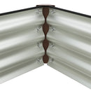 Breeins Rectangular Galvanized Steel Raised Garden Bed