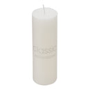 Lifeideas 6Pcs Unscented Pillar Candles Set
