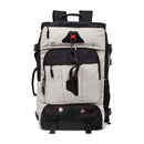 Modishion Off-White Expandable Backpack