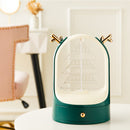 Livingandhome Christmas Tree Desktop Jewelry Display Holder with Drawer