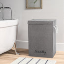 Lifeideas Home Laundry Storage Basket with Lid