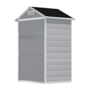 Breeins 4 x 3FT Apex Roof Garden Shed Outdoor Storage House