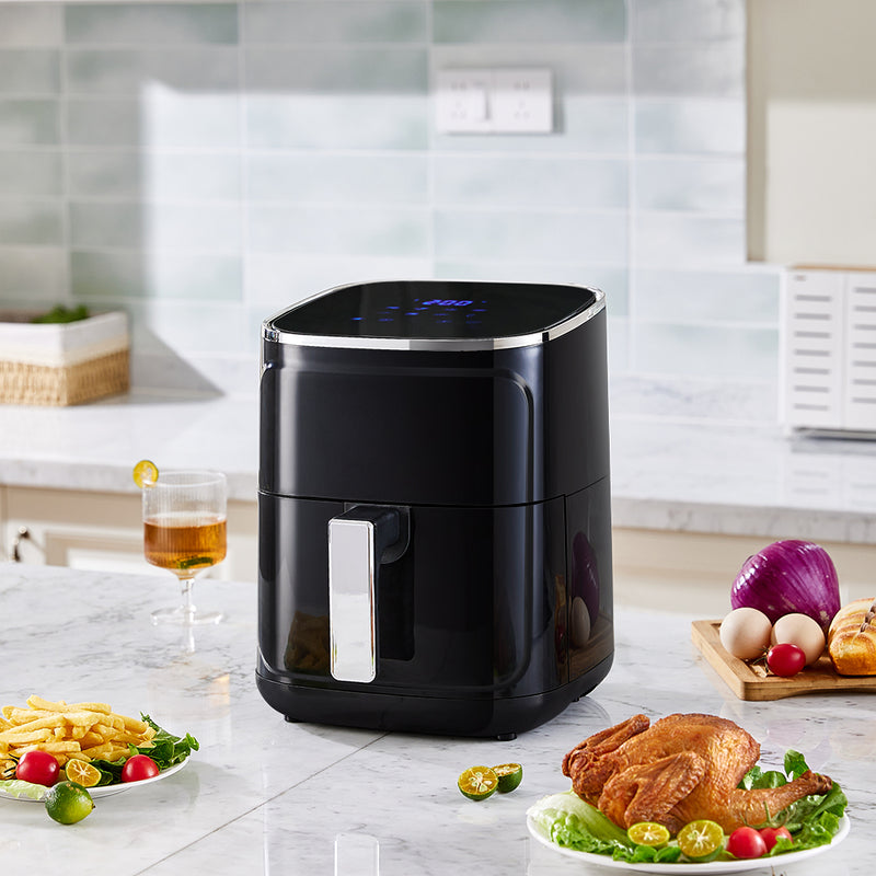 Livingandhome 4.7L Air Fryer With Smart Touch Display