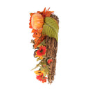 Artificial Sunflower Pumpkin Swag