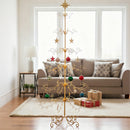 Lifeideas 180cm Christmas & Holiday Ornament Display Stand with Star Top