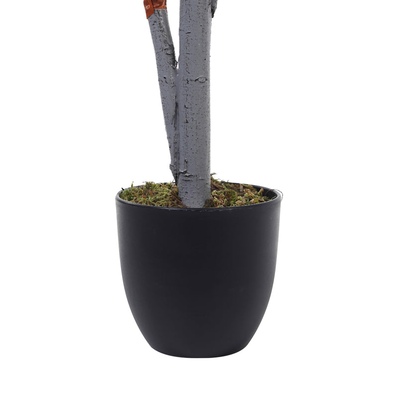 Breeins Artificial Persian Grass Decorative Plant in Planter