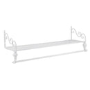 Lifeideas Wall Mounted Metal Clothes Garment Shop Display Rack with Shelf