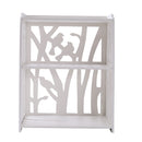 Cottonfy UK Small White Bedside Table