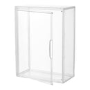 Lifeideas Wall Mount Transparent 3-Tier Storage Display Case