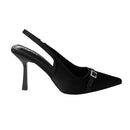 Slingback Pointed Closed Toe Heels Pumps Sandals