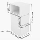 Livingandhome Minimalist Bedside Table with Drawers