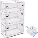 Lifeideas 3-Piece Mobile Folding Storage Box