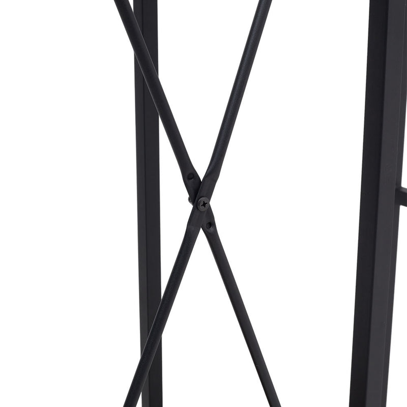 Livingandhome Large Freestanding Clothing Rack with Storage Shelves