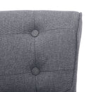 Livingandhome Upholstered Vanity Stool Makeup Dressing Chair