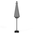 Livingandhome Outdoor Solar 24 LED Lights Patio With Crank For Patio Market With Base