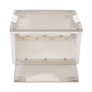Lifeideas Transparent Folding Storage Box with Wheels