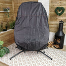 Samuel Alexander Double Egg Garden Chair Covers Waterproof Protective Outdoor Anti UV Windproof Heavy Duty Swing Chair Cover With Zipper For Egg Chair