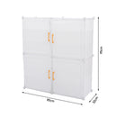 Livingandhome 6-Tier Shoe Cabinet