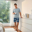 Short Sleeve & Shorts Loungewear Set