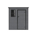 6 x 6FT Outdoor Plastic Garden Storage Shed