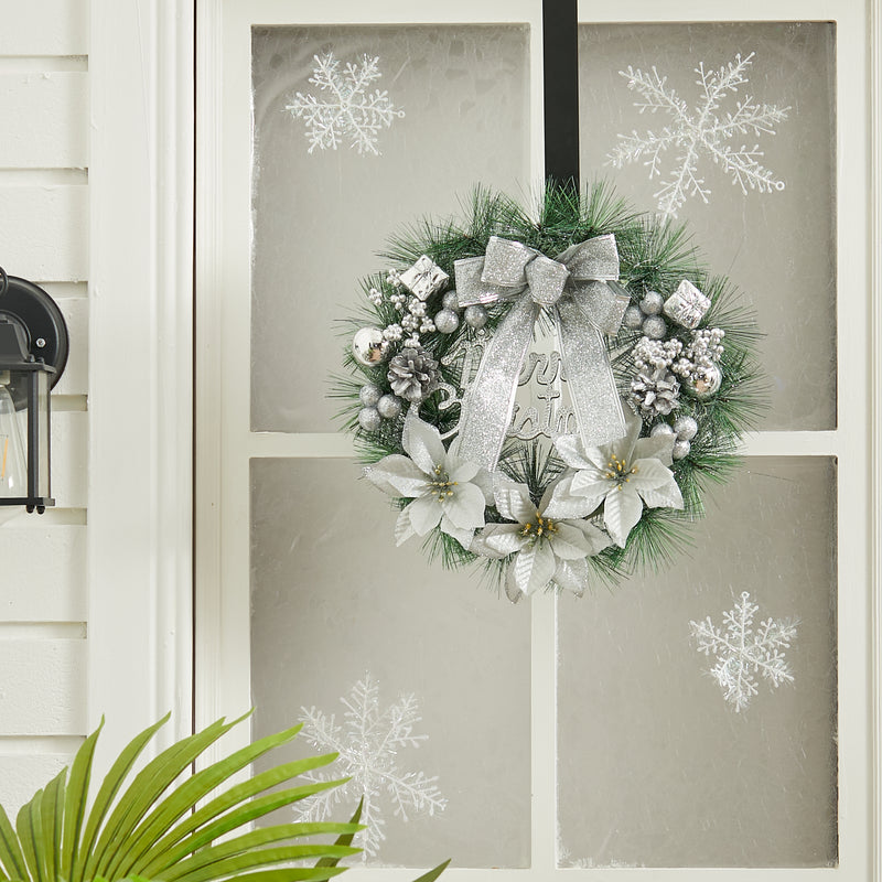 Lifeideas Elegant Christmas Wreath With Mixed Decor