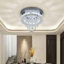 Livingandhome Crystal Ceiling Light With Droplets