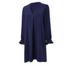 V-neck Long Sleeves Dress