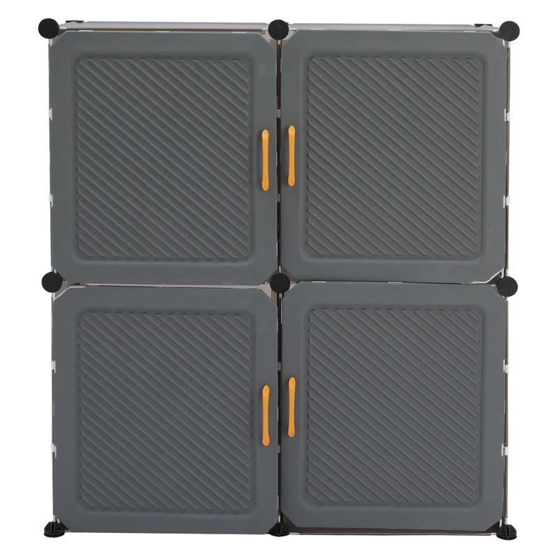 Livingandhome Foldable 6-Tier Shoe Storage Unit