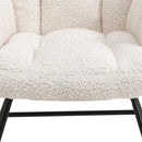 Cottonfy UK Tufted Upholstered Rocking Chair