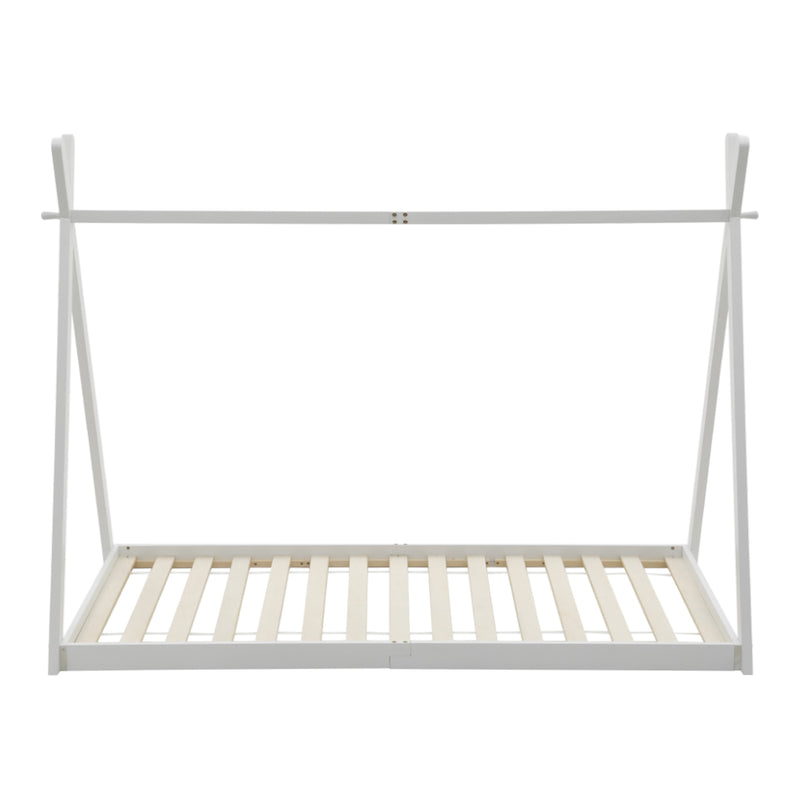 Livingandhome Low Base Montessori Kids Floor Bed