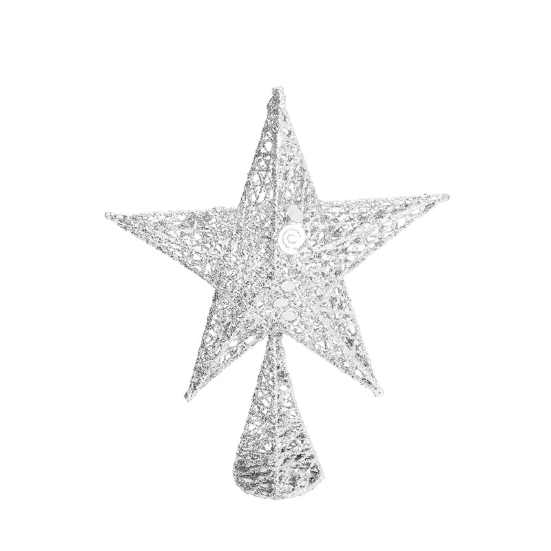 Lifeideas Wrought Iron Star Christmas Tree Topper