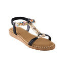 Pair Of Casual Bohemian Open-Toe Sandals