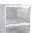 Cottonfy UK 6 Tier Foldable Shoe Storage Box Unit