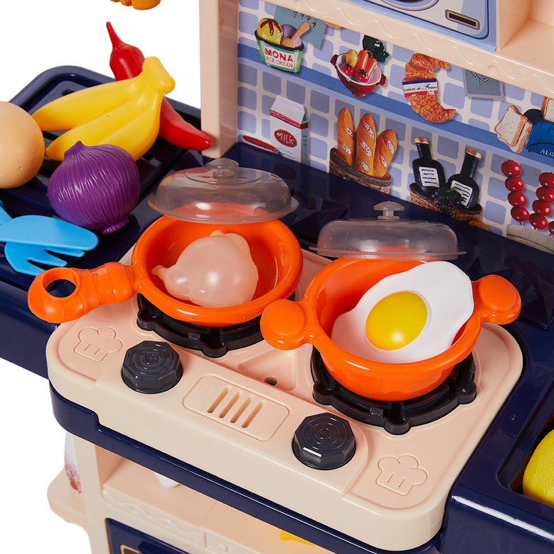 Kidkid Kids Pretend Kitchen Playset 43 Piece Set