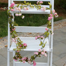 Lifeideas Light Pink Artificial Rose Vine Garland