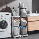 Lifeideas 4-Tier Laundry Storage  with Wheels