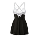 Wrap-Front V-Neck Tummy Control One-Piece Swimsuit
