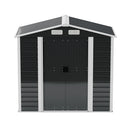 4x7FT Outdoor Metal Garden Storage Shed