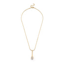 14K Gold Plated Teardrop Necklace