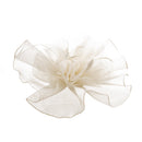 Beige-white Vintage Fashion Fascinator