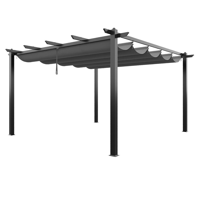 Breeins Retractable Roof Pergola with Weatherproof Canopy