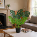 Breeins 65cm Artificial Tropical Monstera Tree Faux Plant in Pot
