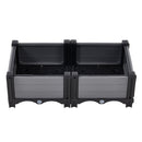 Breeins Plastic Raised Garden Bed Planter Box