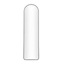 Livingandhome Modern Arched Metal Floor Mirror