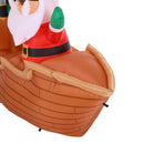 Lifeideas 1.8M Inflatable Pirate Santa Decoration