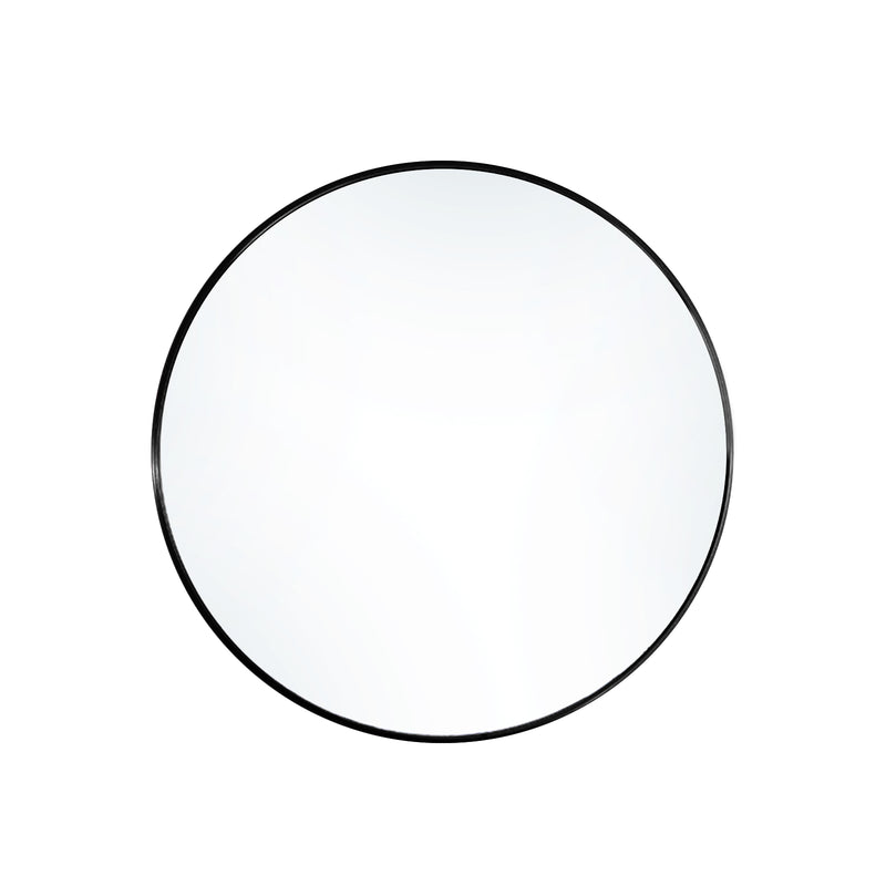 Cottonfy UK Round Bathroom Framed Mirror Wall Hanging